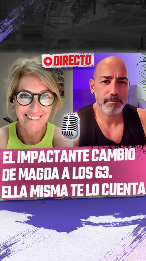 Portada del directo con Magda